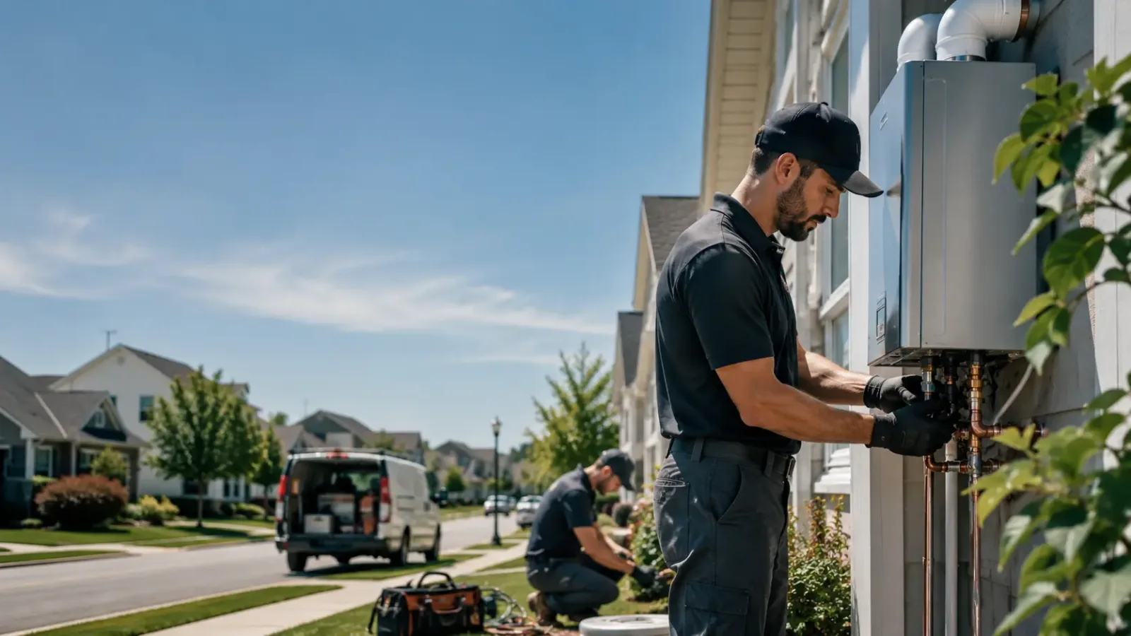 Tankless Water Heater Installation in Bivins, TX